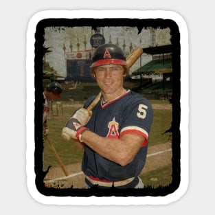 Brian Downing in Los Angeles Angels of Anaheim Sticker